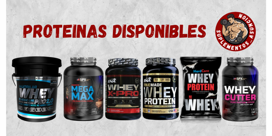 ¿Cómo sé que tipo de proteína es la mas adecuada para mi? Suplementos Asuncion