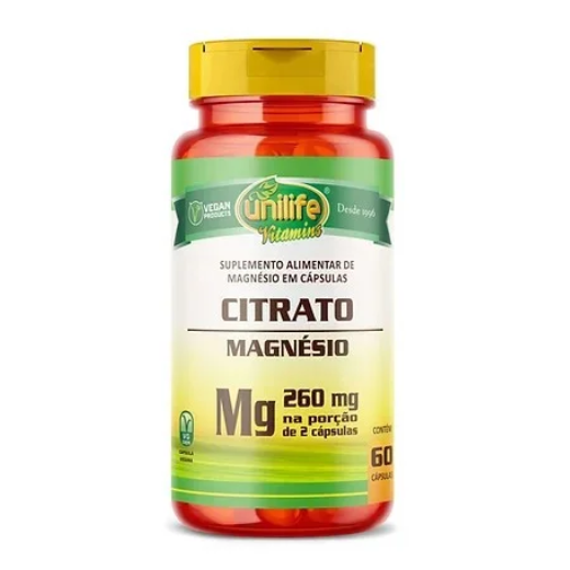 Citrato de Magnesio de 260 mg (60 Cápsulas)