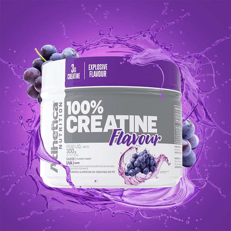 Creatina Atlhetica Nutrition 100% Pura - 300 gramos