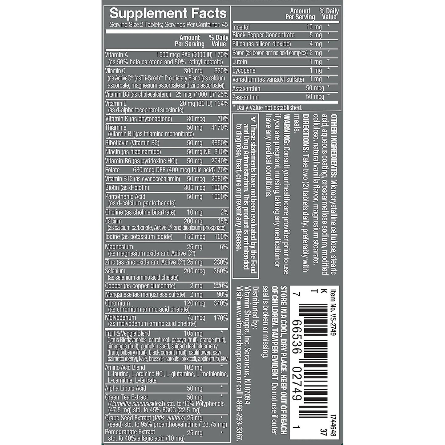 Ultimate Man (90 Tabletas) Suplementos Asuncion