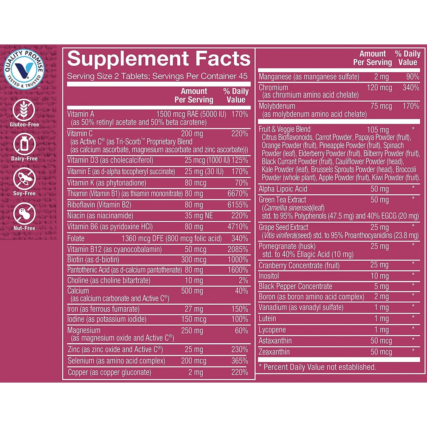 Ultimate Woman (90 Tabletas) Suplementos Asuncion
