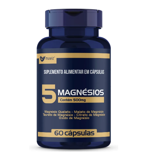 MAGNESIO TOTAL 5 - 60 capsulas (500mg)