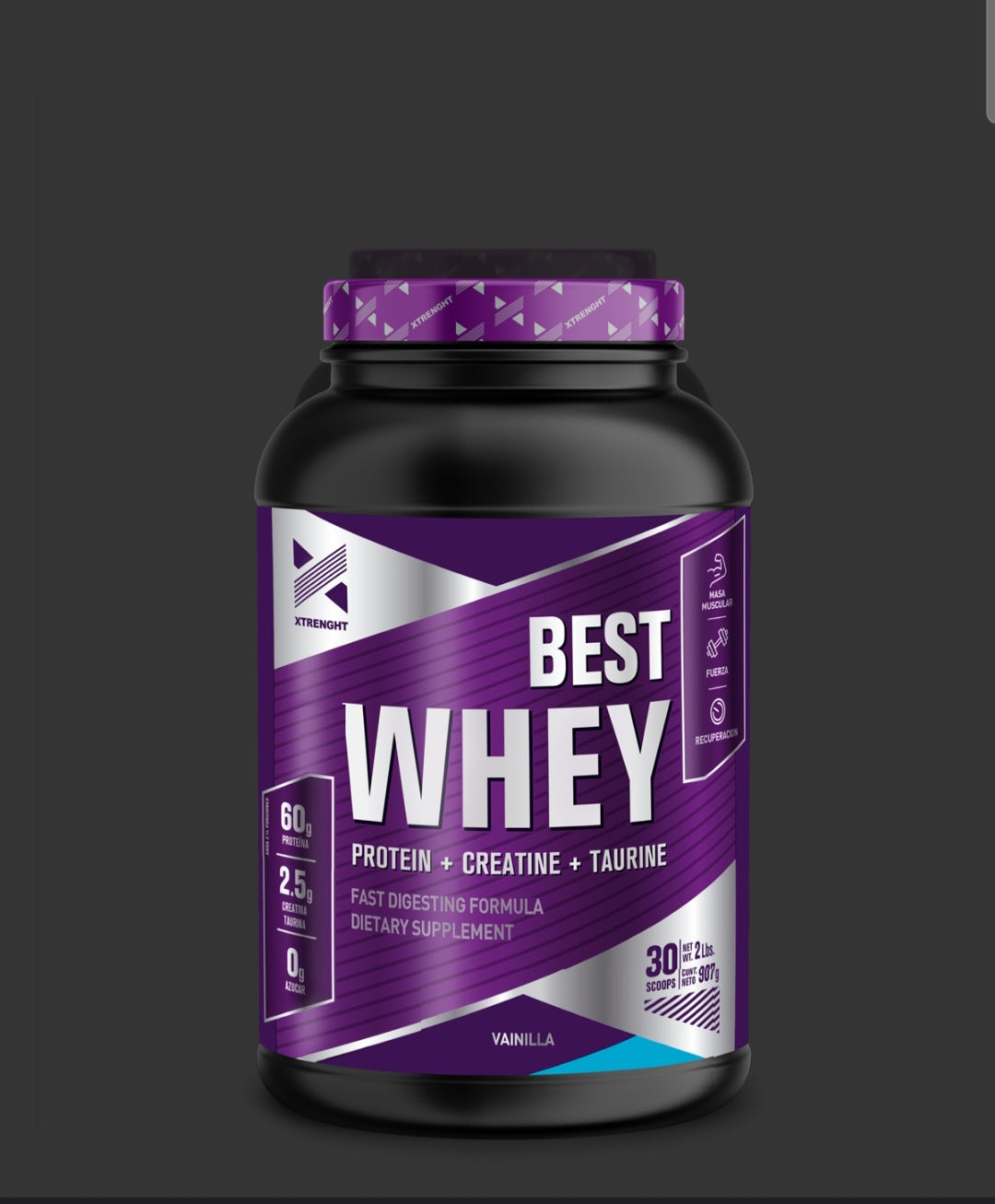Best Whey Protein 907g — 26 Serv — imagen 1