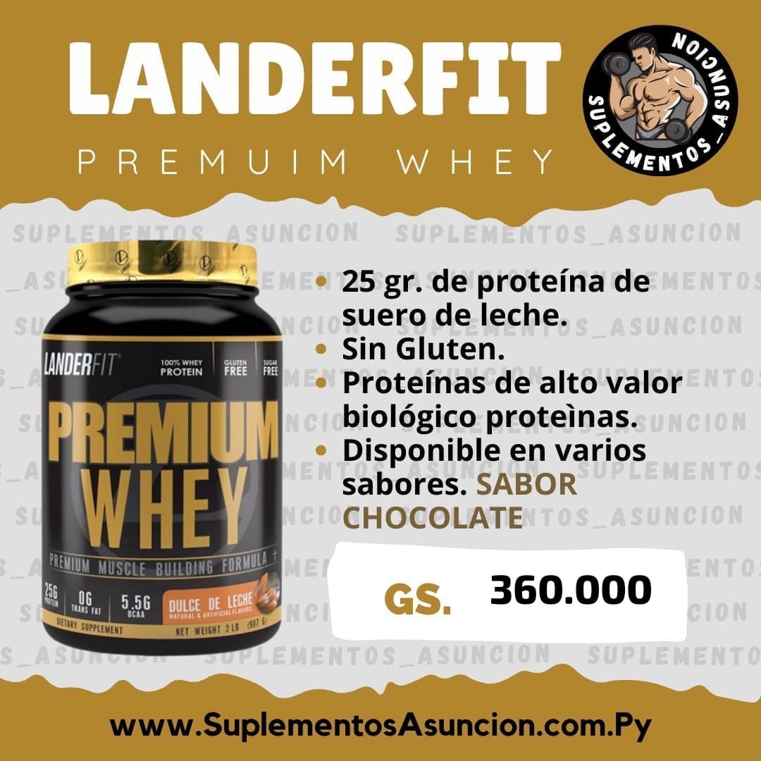 Premium whey 2LB [LANDERFIT]