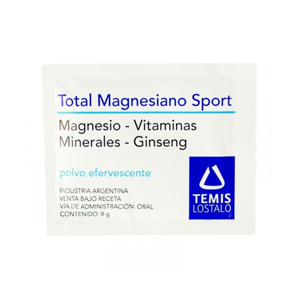 Total Magnesiano Sport con GINSENG - Caja de 30 sobres