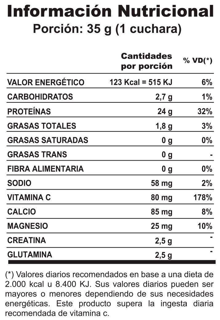 Whey Protein 1kg — 25 Serv — imagen 2