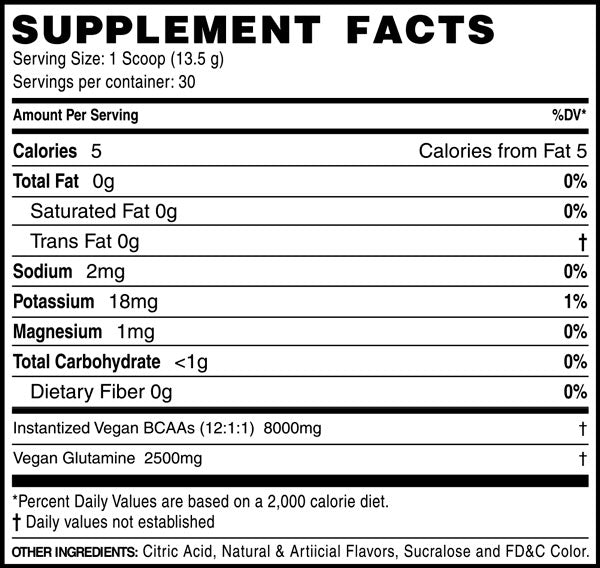 BCAA Revolution - 480 gr [LANDERFIT] Suplementos Asuncion