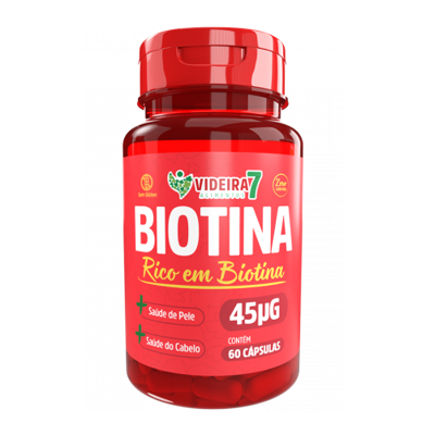 Biotina de 45mcg (60 capsulas) Suplementos Asuncion