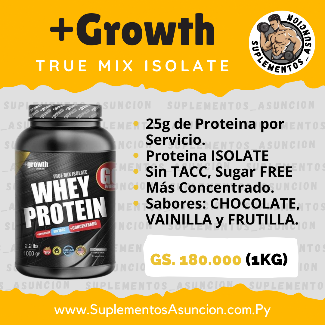 COMBO GROWTH Suplementos Asuncion