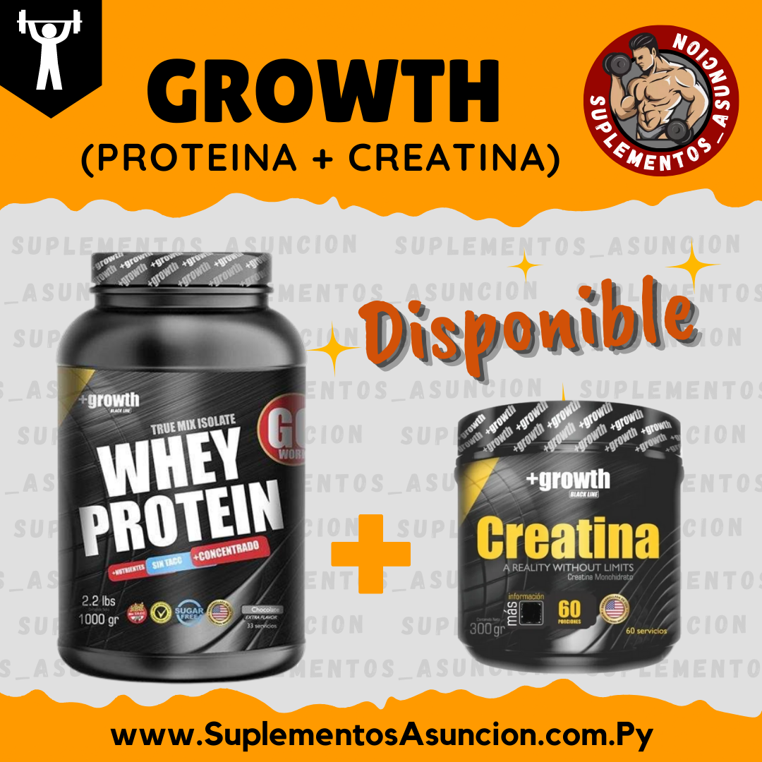 COMBO GROWTH Suplementos Asuncion