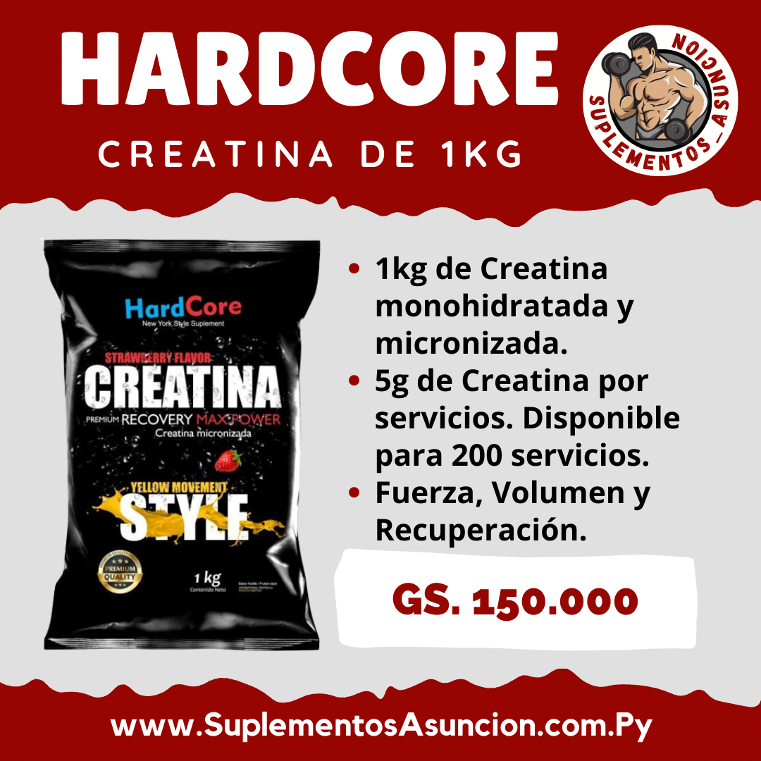 COMBO HARDCORE Suplementos Asuncion