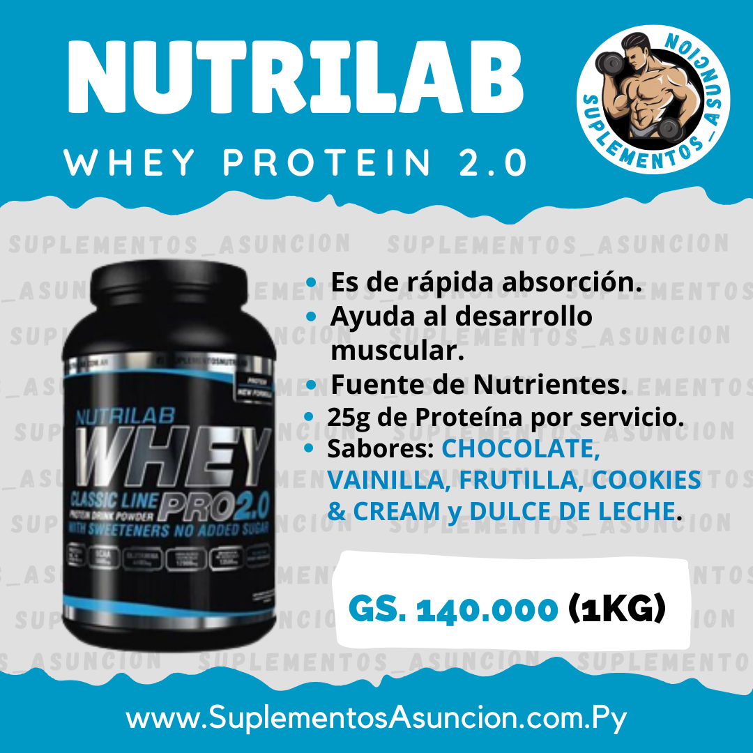 COMBO NUTRILAB Suplementos Asuncion