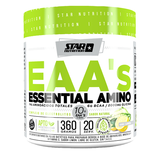 Essential Amino EAAs [STAR] Aminoácidos esenciales Suplementos Asuncion