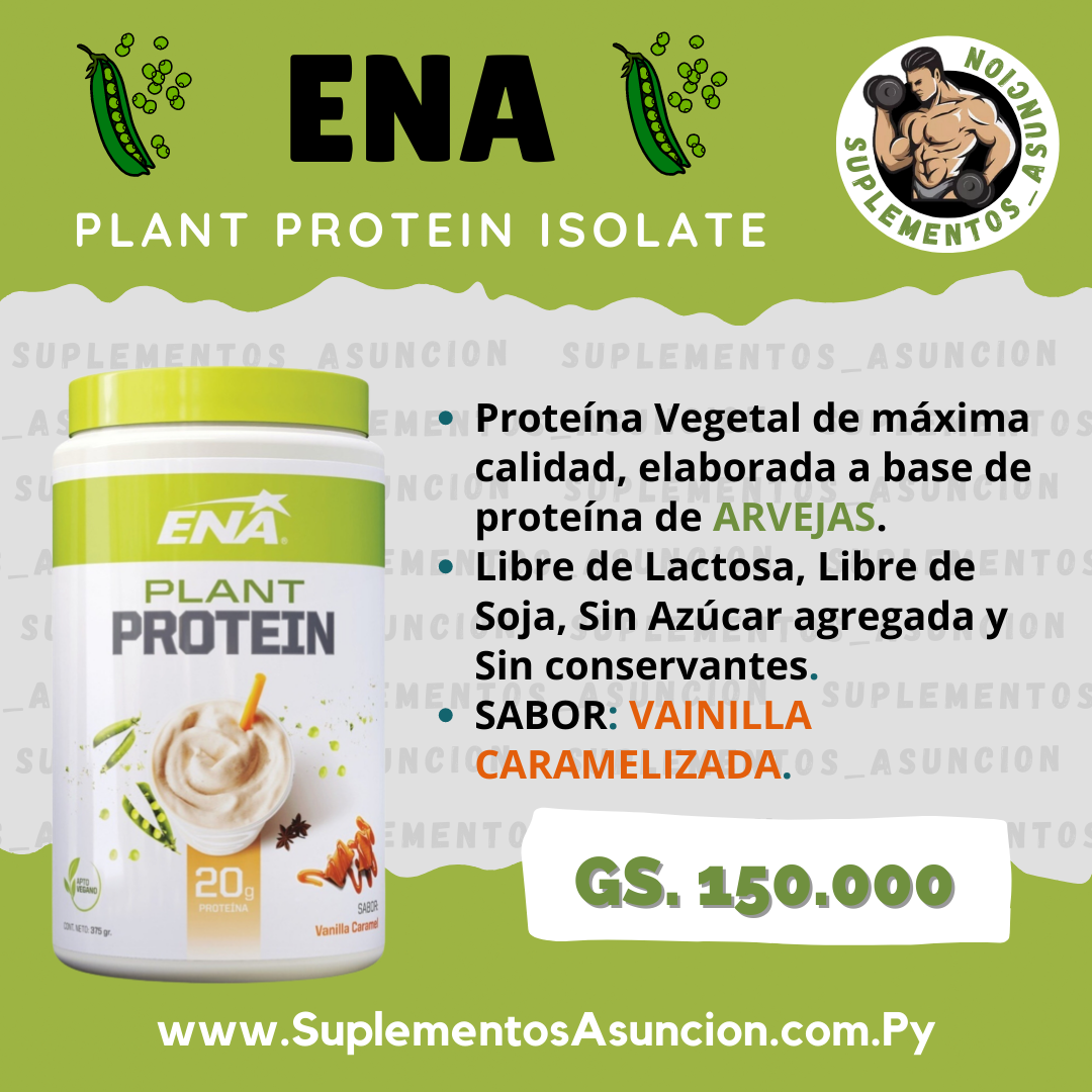 Proteína Vegana - Plant Protein [Ena] Suplementos Asuncion