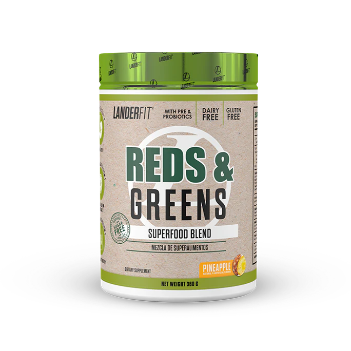 Red & Greens - (30 Tomas) LANDERFIT Suplementos Asuncion