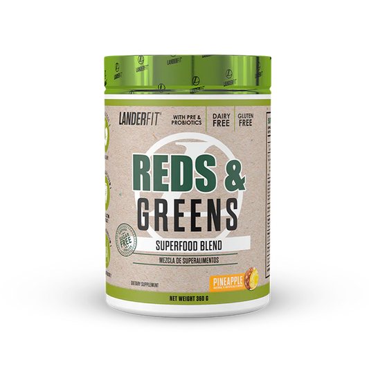 Red & Greens - (30 Tomas) LANDERFIT Suplementos Asuncion