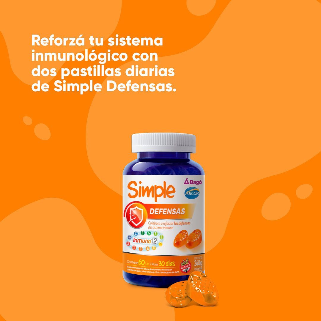 Simple - DEFENSAS [BAGÓ] – Suplementos Asuncion