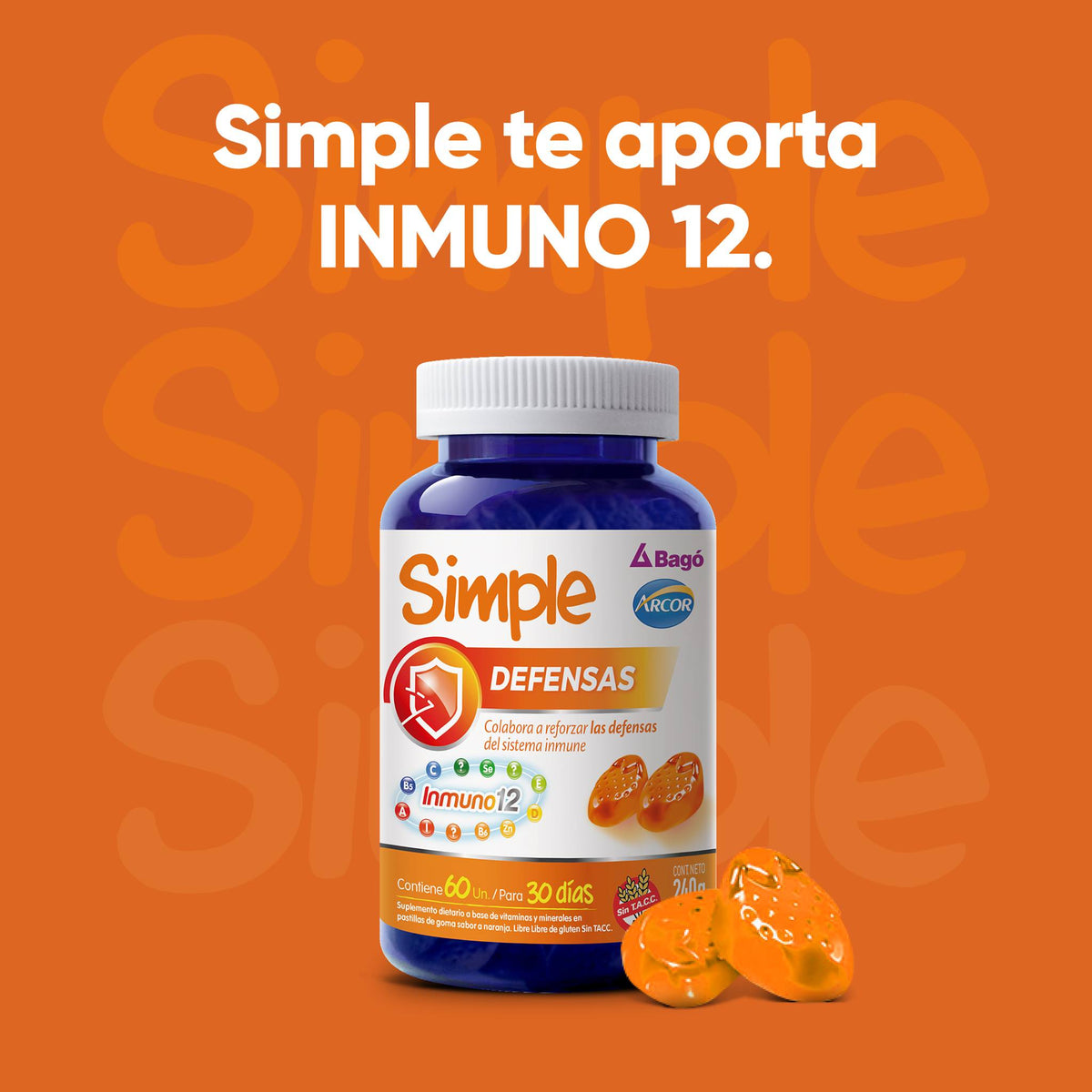 Simple - DEFENSAS [BAGÓ] – Suplementos Asuncion