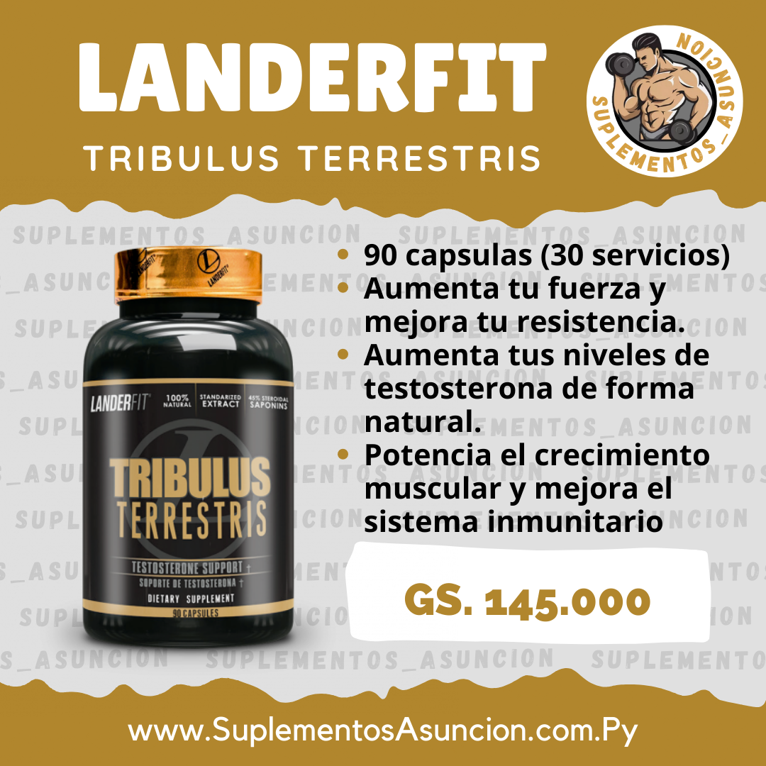 Tribulus Terrestris [LANDERFIT] Suplementos Asuncion