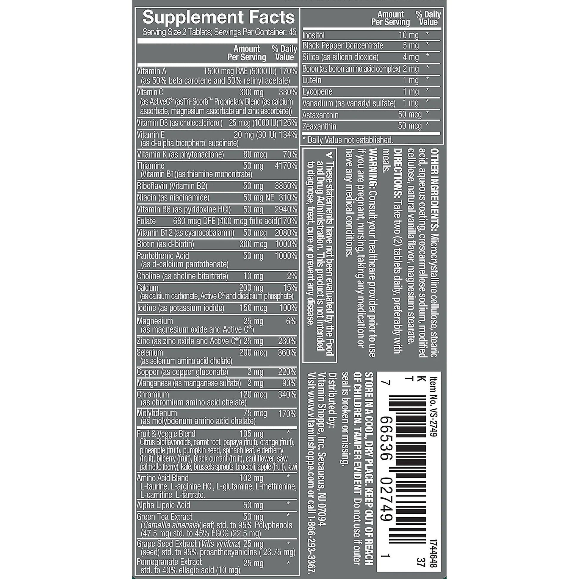 Ultimate Man (90 Tabletas) Suplementos Asuncion