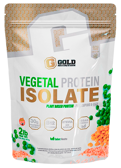 Vegetal Protein ISOLATE - Proteína Vegana 2LB [GOLD] Suplementos Asuncion