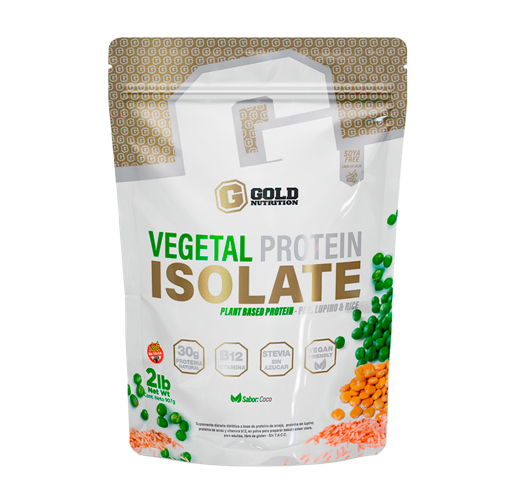 Vegetal Protein ISOLATE - Proteína Vegana 2LB [GOLD] Suplementos Asuncion