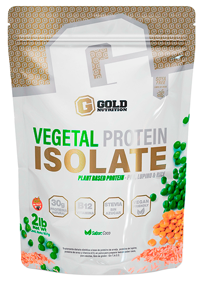 Vegetal Protein ISOLATE - Proteína Vegana 2LB [GOLD] Suplementos Asuncion