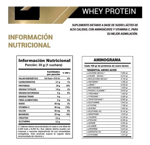 Whey Protein 3kg [Body Advance] Suplementos Asuncion