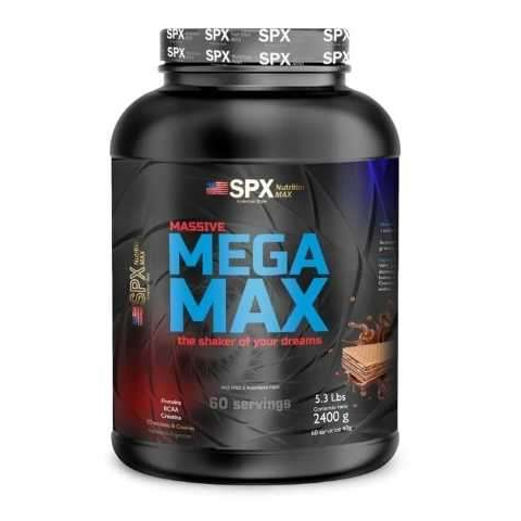Whey Protein Mega Max 2,4kg — 60 Serv — imagen 1
